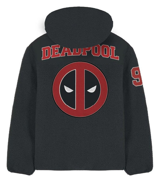 Marvel Sherpa Jacket Deadpool Logo