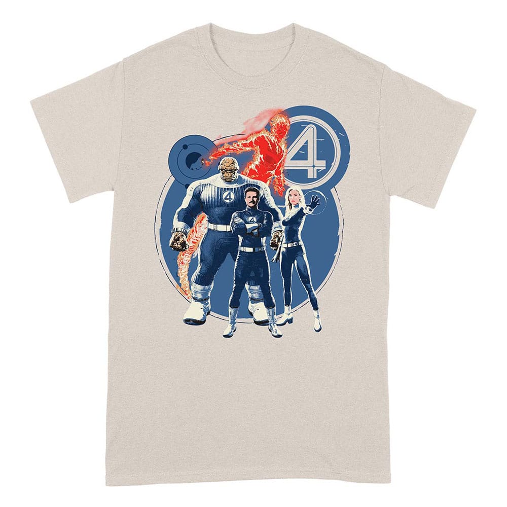Fantastic Four T-Shirt Group Bubble Size S
