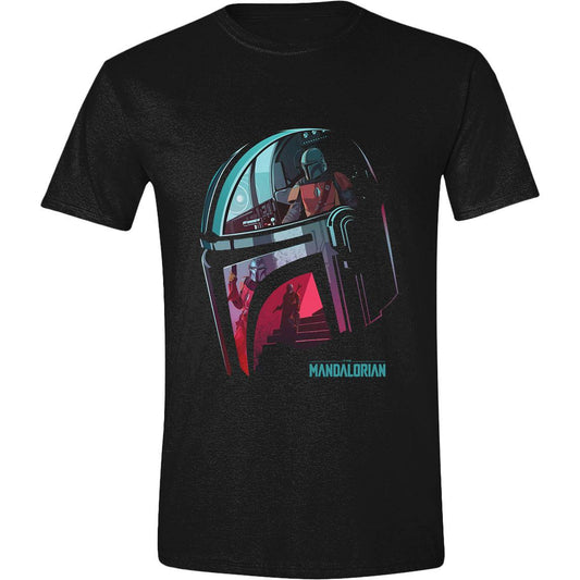 Star Wars The Mandalorian T-Shirt Reflection Size XXL T-shirts