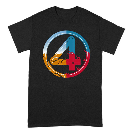 Fantastic Four T-Shirt Element Logo Size L