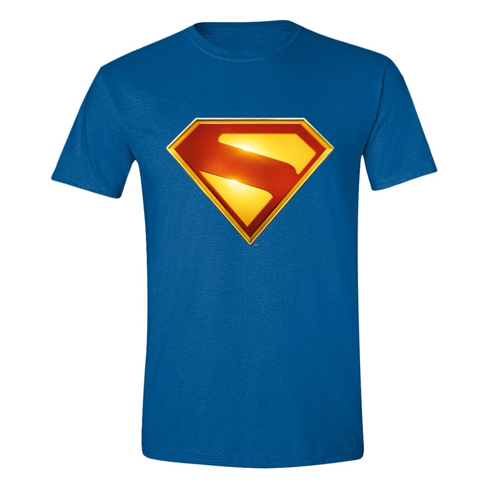 DC Comics T-Shirt Superman Gleaming Logo Size S T-shirts