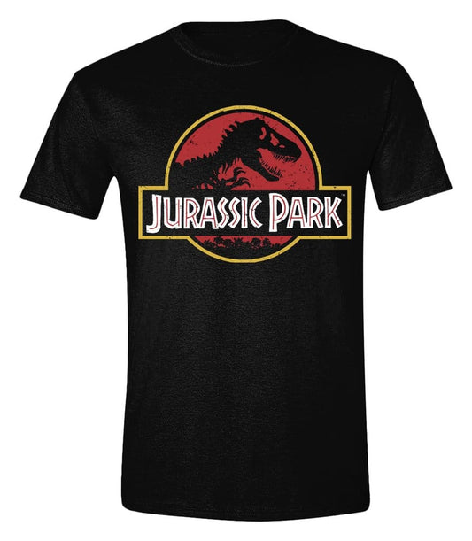 Jurassic Park T-Shirt Vintage Logo Size L