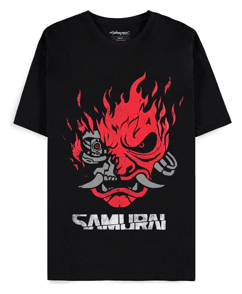 Cyberpunk 2077 T-Shirt Samurai Bandmerch  Size M