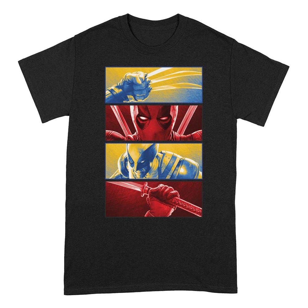 Deadpool T-Shirt Deadpool And Wolverine Boxes Size S T-shirts
