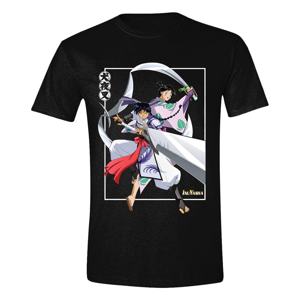 InuYasha T-Shirt Jakotsu and Bankotsu Fighting Size S T-shirts