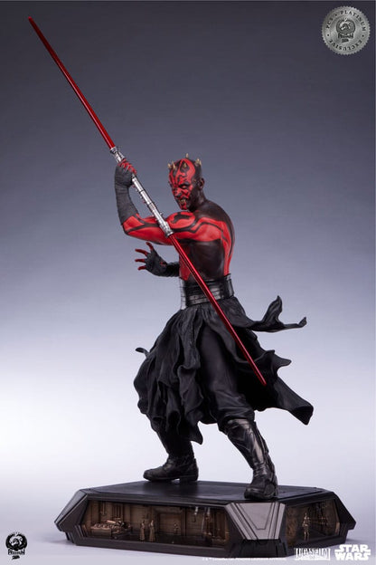 Star Wars Epic Series Statue 1/3 Darth Maul Platinum Exclusive 86 cm