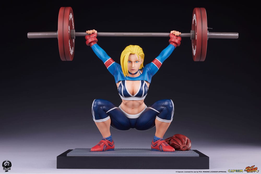 Street Fighter Premier Series Statue 1/4 Cammy: Powerlifting SF6 41 cm Statues