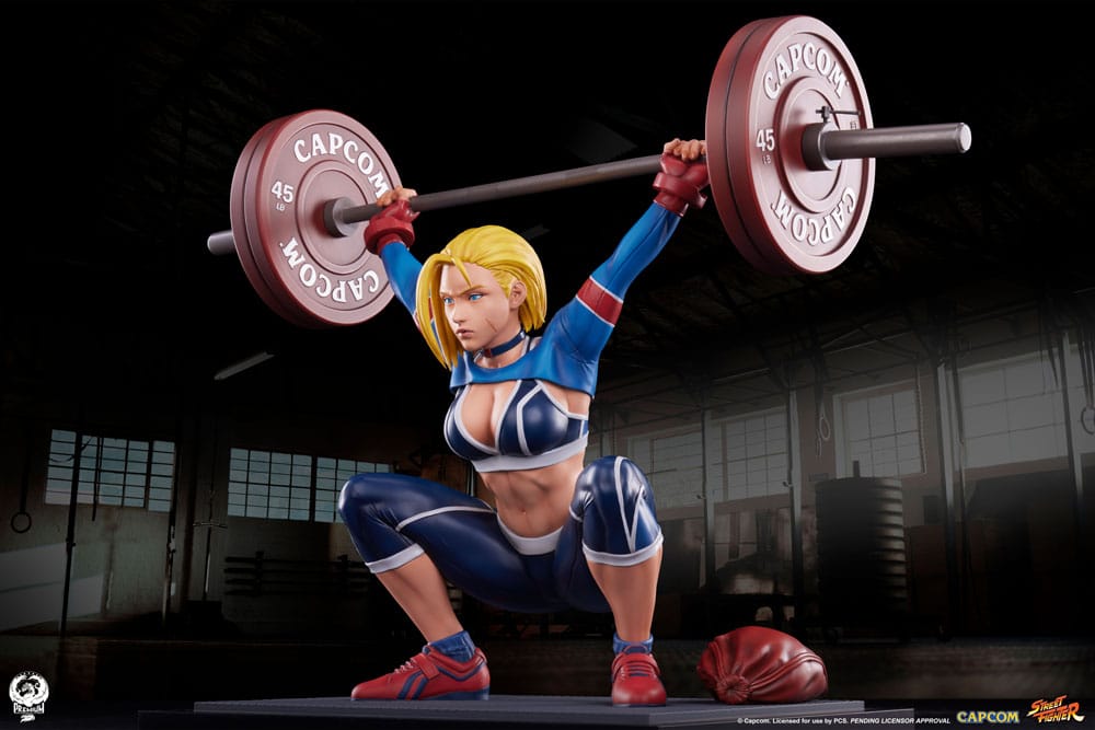 Street Fighter Premier Series Statue 1/4 Cammy: Powerlifting SF6 41 cm Statues