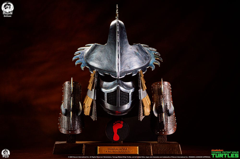 Teenage Mutant Ninja Turtles Life-Size armor set Shredder Ooze (Electroplated Edition) 63 cm