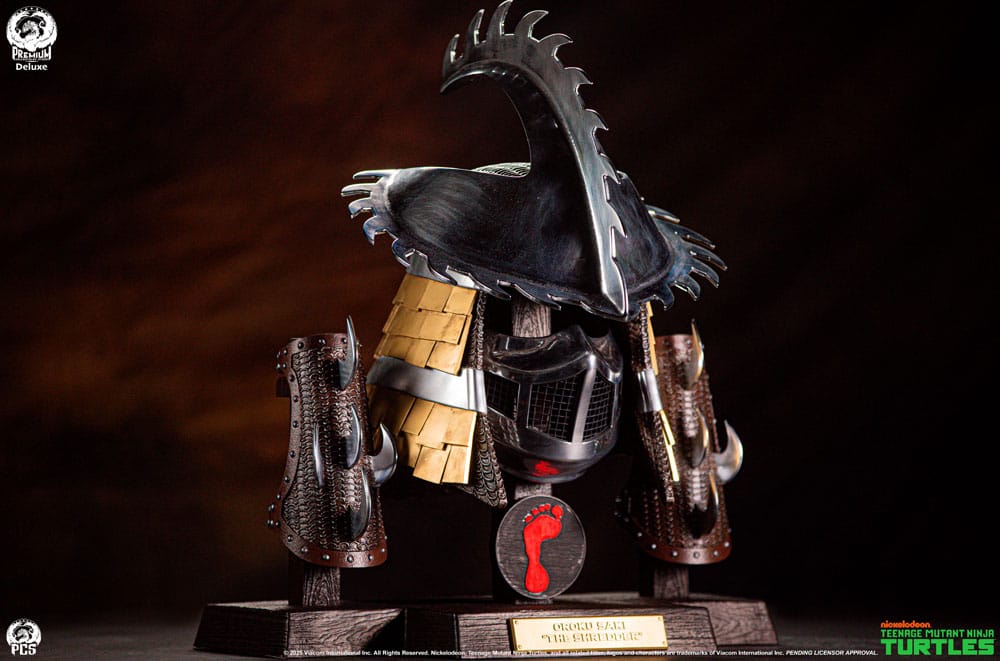 Teenage Mutant Ninja Turtles Life-Size armor set Shredder Ooze (Stainless Steel Edition) 63 cm