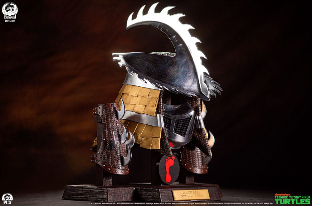 Teenage Mutant Ninja Turtles Life-Size armor set Shredder Ooze (Stainless Steel Edition) 63 cm