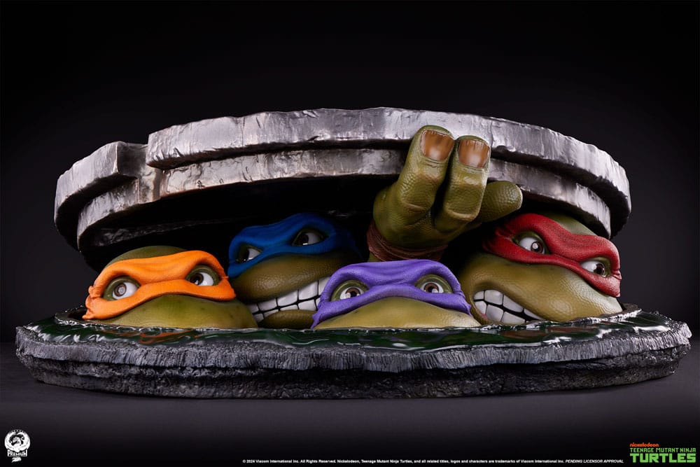 Teenage Mutant Ninja Turtles Diorama Statue 1/1 Underground 41 cm