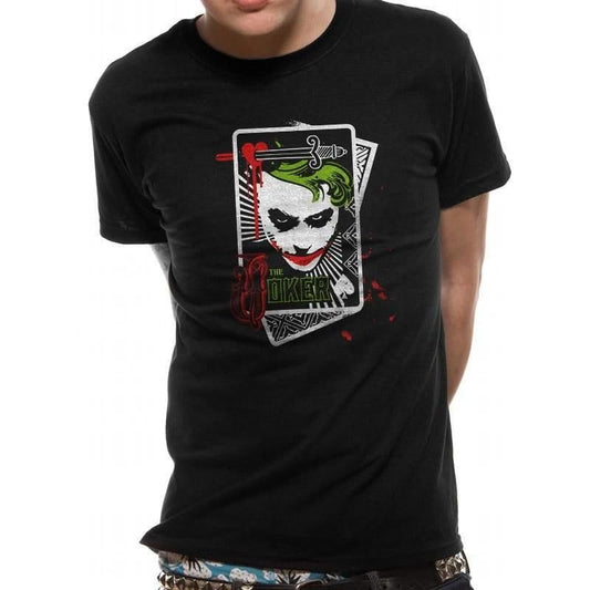 The Dark Knight T-Shirt Playing Card Size M