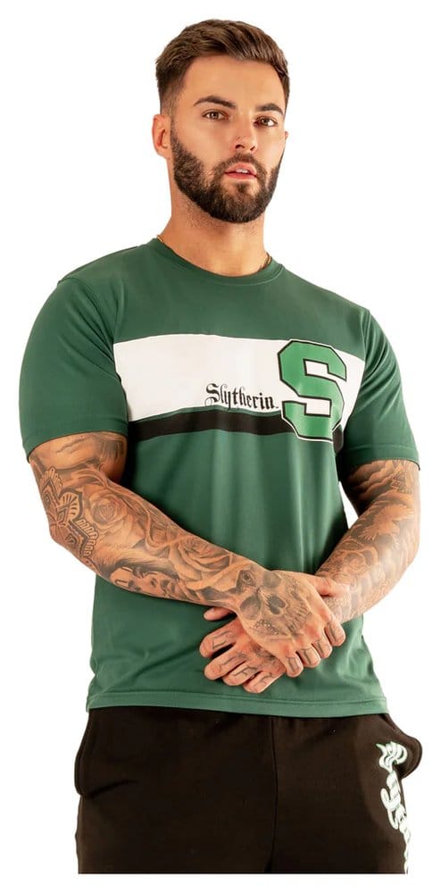 Harry Potter T-Shirt Slytherin Track And Field Size L