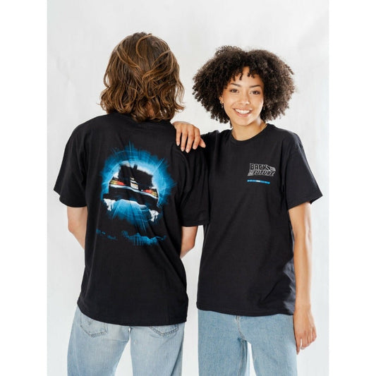 Back to the Future T-Shirt Delorean Reverse Size XXL