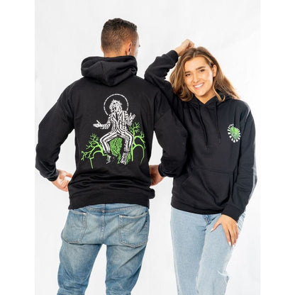 Beetlejuice Hooded Sweater Front Back World Tour Size S