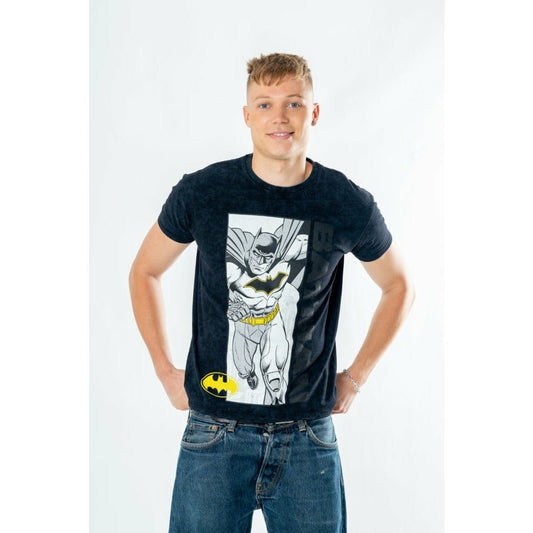 Batman T-Shirt Comic Acid Wash Size S