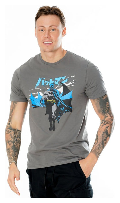 DC Comics T-Shirt Batman Manga Cape Size XL