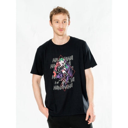 DC Comics T-Shirt Harley Quinn Joker Diamond