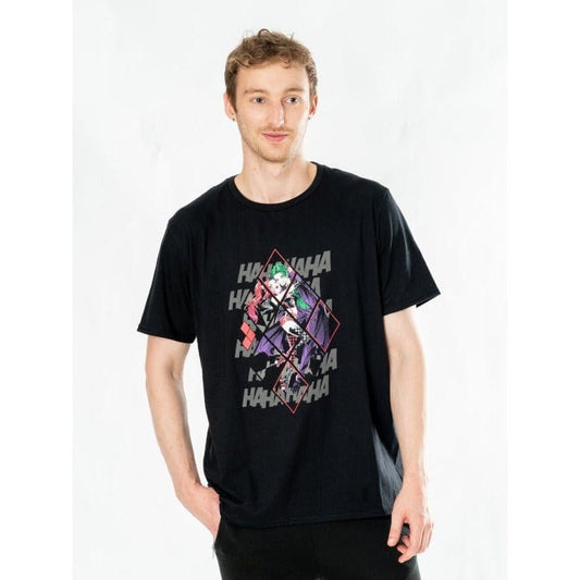 DC Comics T-Shirt Harley Quinn Joker Diamond
