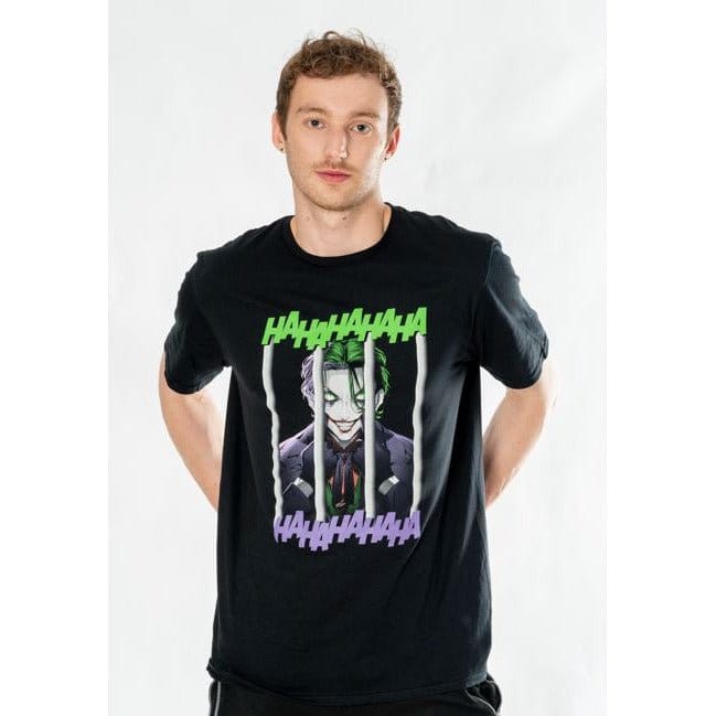 DC Comics T-Shirt The Joker Anime Smile Size S