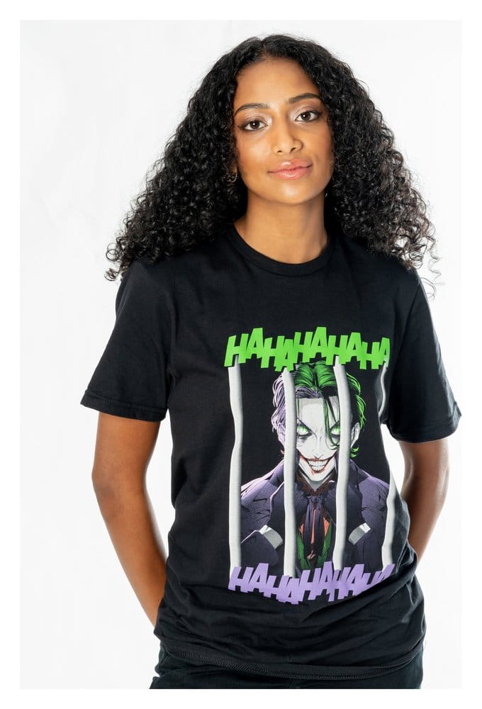 DC Comics T-Shirt The Joker Anime Smile Size S