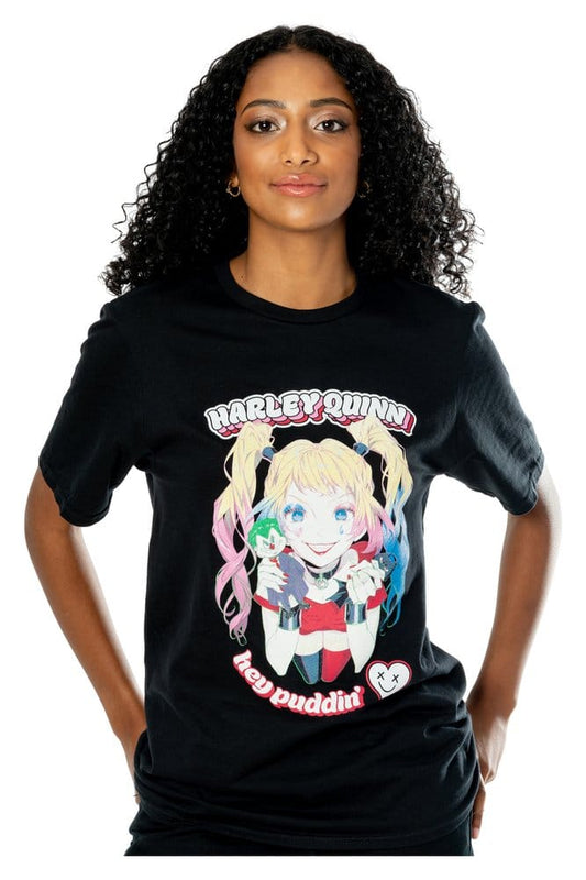 DC T-Shirt Harley Quinn Anime Puddin'