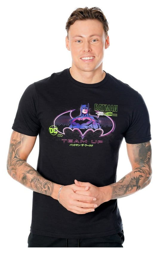 Batman T-Shirt Anime Matrix Grid Size L