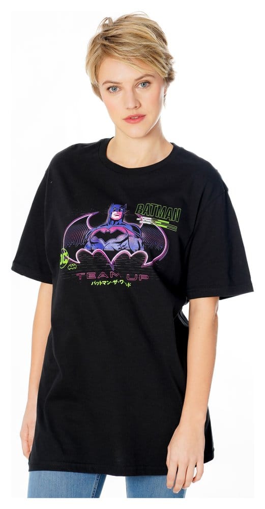 Batman T-Shirt Anime Matrix Grid Size L