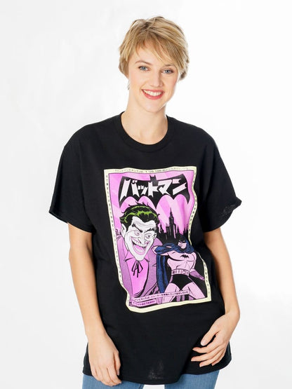 Batman T-Shirt Joker Anime Poster Size S