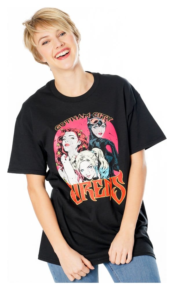 Gotham City Sirens T-Shirt Vintage Poster Size L