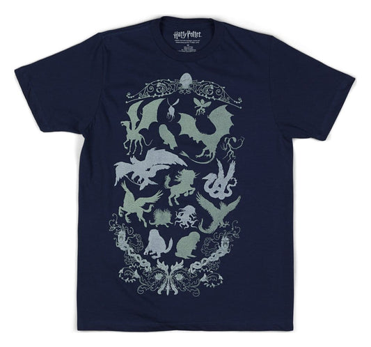 Harry Potter T-Shirt Magical Creatures Field Guide Size XXL