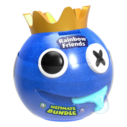Rainbow Friends Head Bundle Blue Metallic Mini-figures