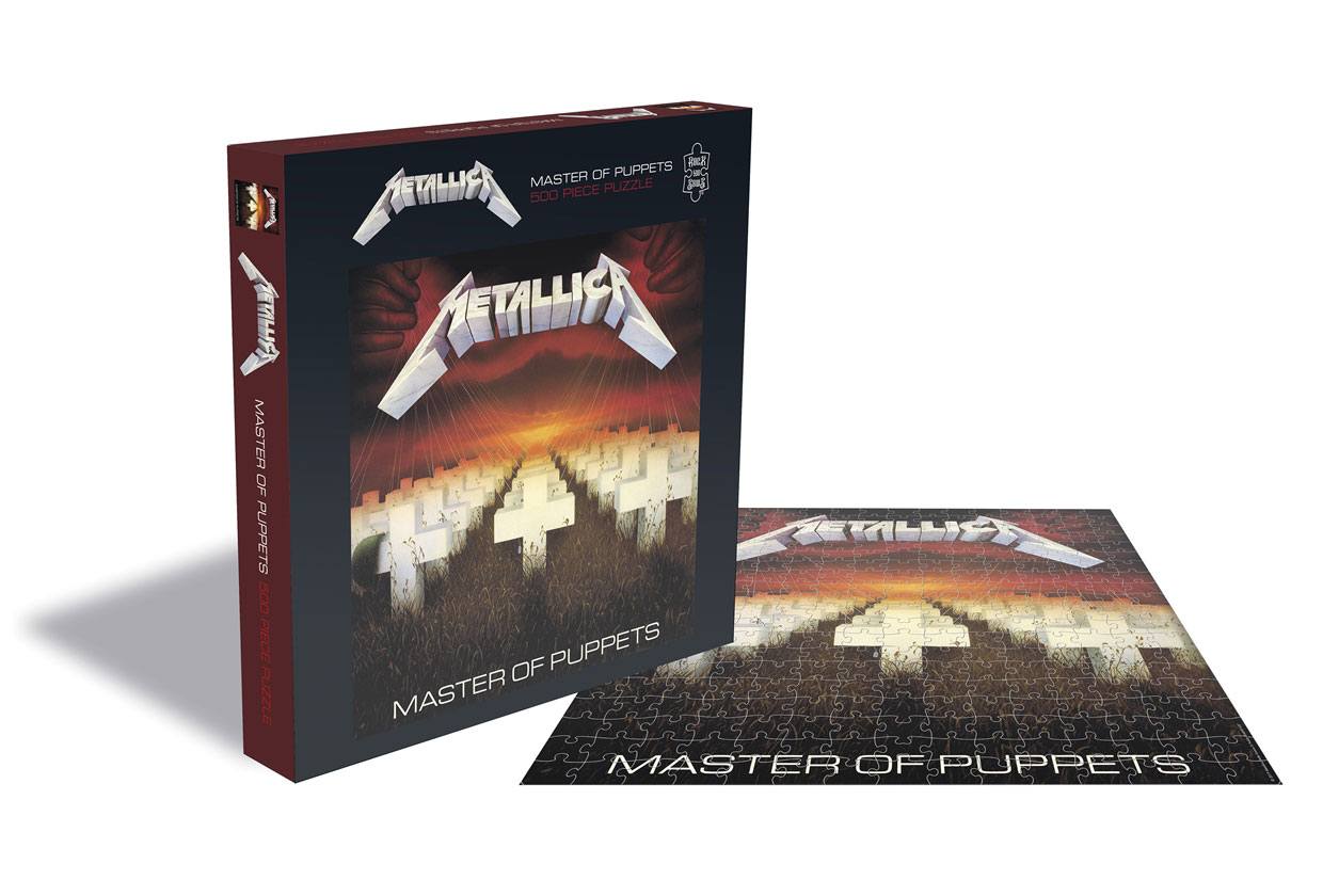 Metallica Puzzle Master of Puppets Puzzles
