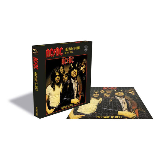 AC/DC Rock Saws Jigsaw Puzzle Highway To Hell (500 pieces)  - [New]