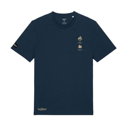 Genshin Impact T-Shirt Kamisato Ayaka Frostlake Heron Size S