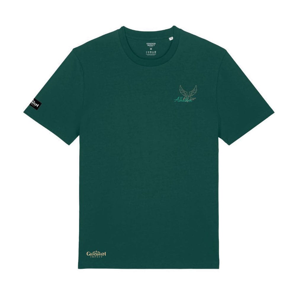 Genshin Impact T-Shirt Alhaitham Green Size XXL