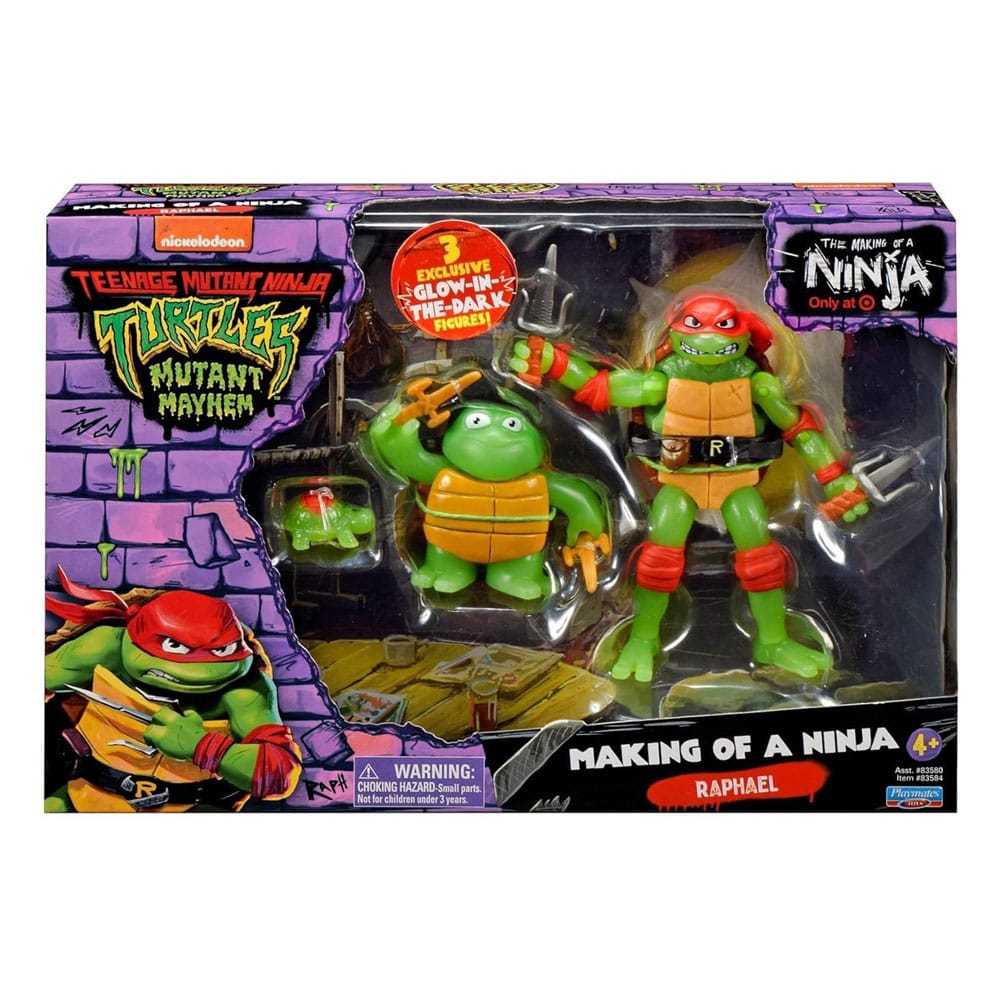 Teenage Mutant Ninja Turtles: Mutant Mayhem Action Figure Evolution Assortment (6)