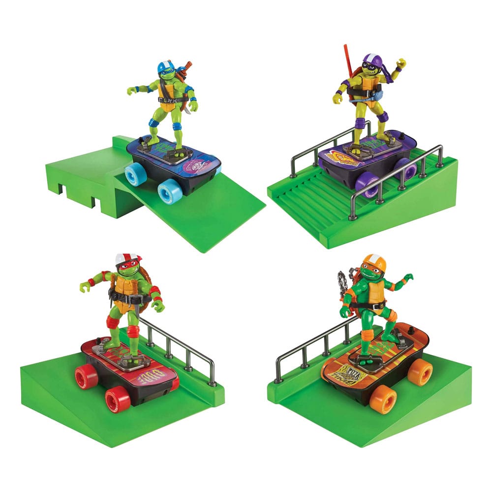 Teenage Mutant Ninja Turtles: Mutant Mayhem Build N’ Shred Skatepark Assortment (8) Action figures