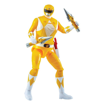 Mighty Morphin Power Rangers Action Figure Auto-Morphin Yellow Ranger 12 cm Action figures