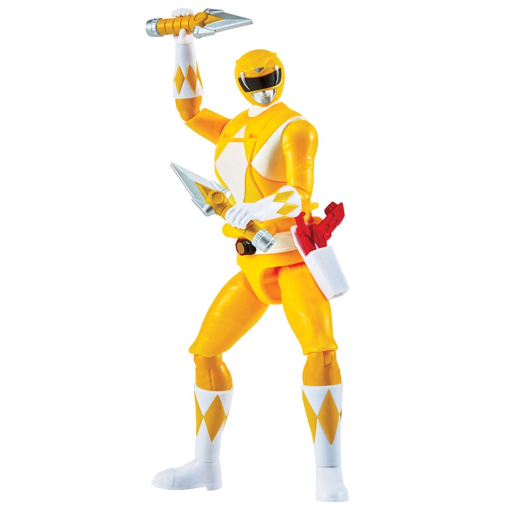 Mighty Morphin Power Rangers Action Figure Auto-Morphin Yellow Ranger 12 cm Action figures