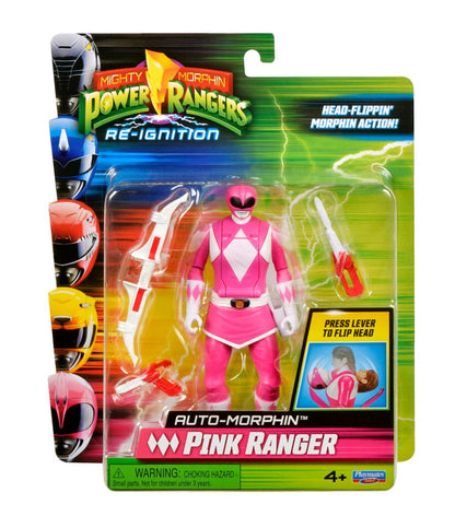 Mighty Morphin Power Rangers Action Figure Auto-Morphin Pink Ranger 12 cm
