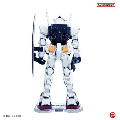 Mobile Suit Gundam Metallic Nano Puzzle Model Kit RX-78-2 12 cm