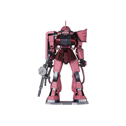 Mobile Suit Gundam Metallic Nano Puzzle Model Kit Char´s Zaku 13 cm