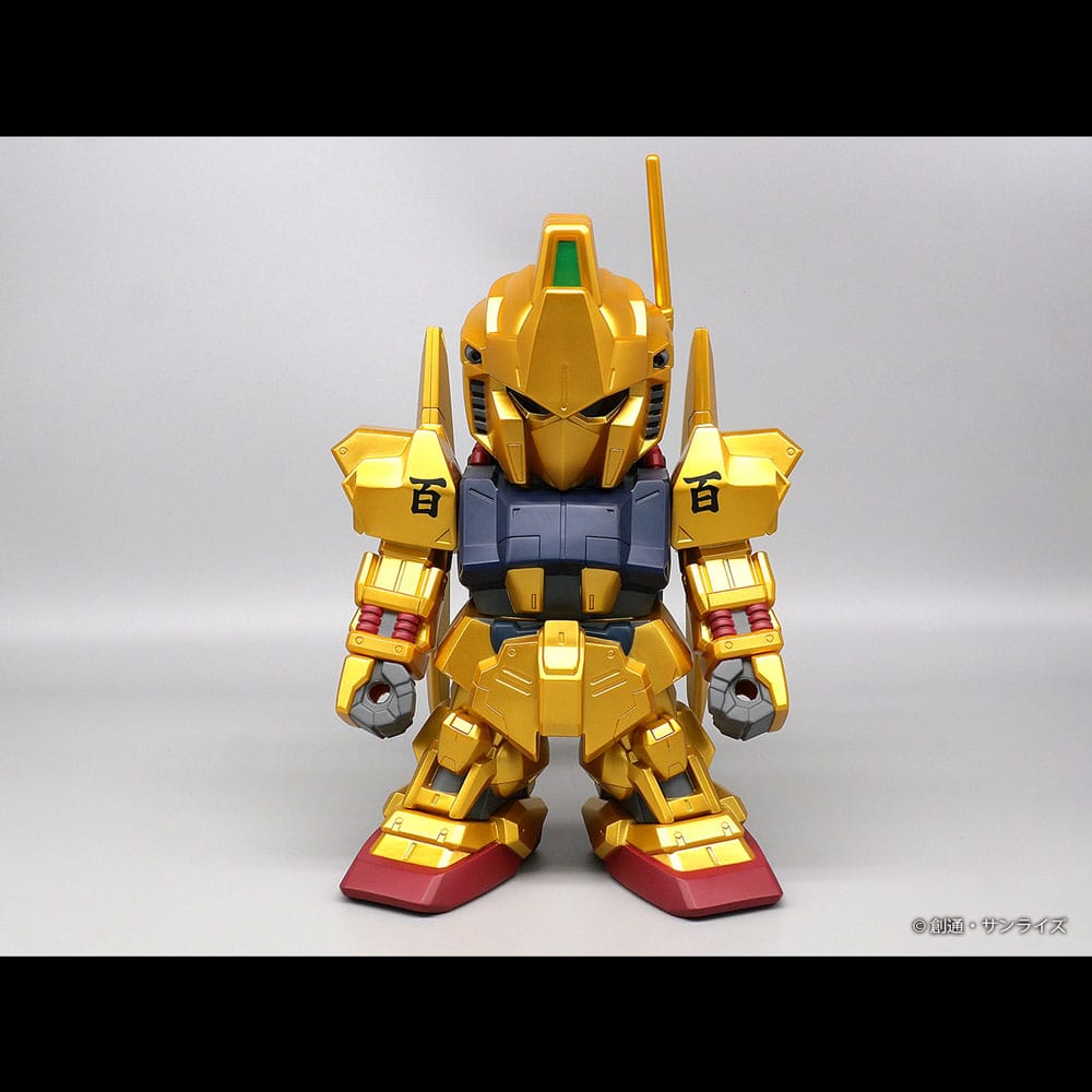 Mobile Suit Gundam Jumbo Sofbi Vinyl Figure Hyakushiki Gold Ver. 30 cm