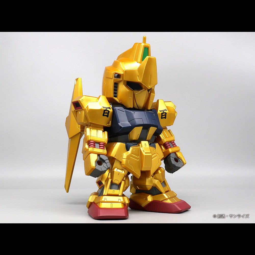 Mobile Suit Gundam Jumbo Sofbi Vinyl Figure Hyakushiki Gold Ver. 30 cm