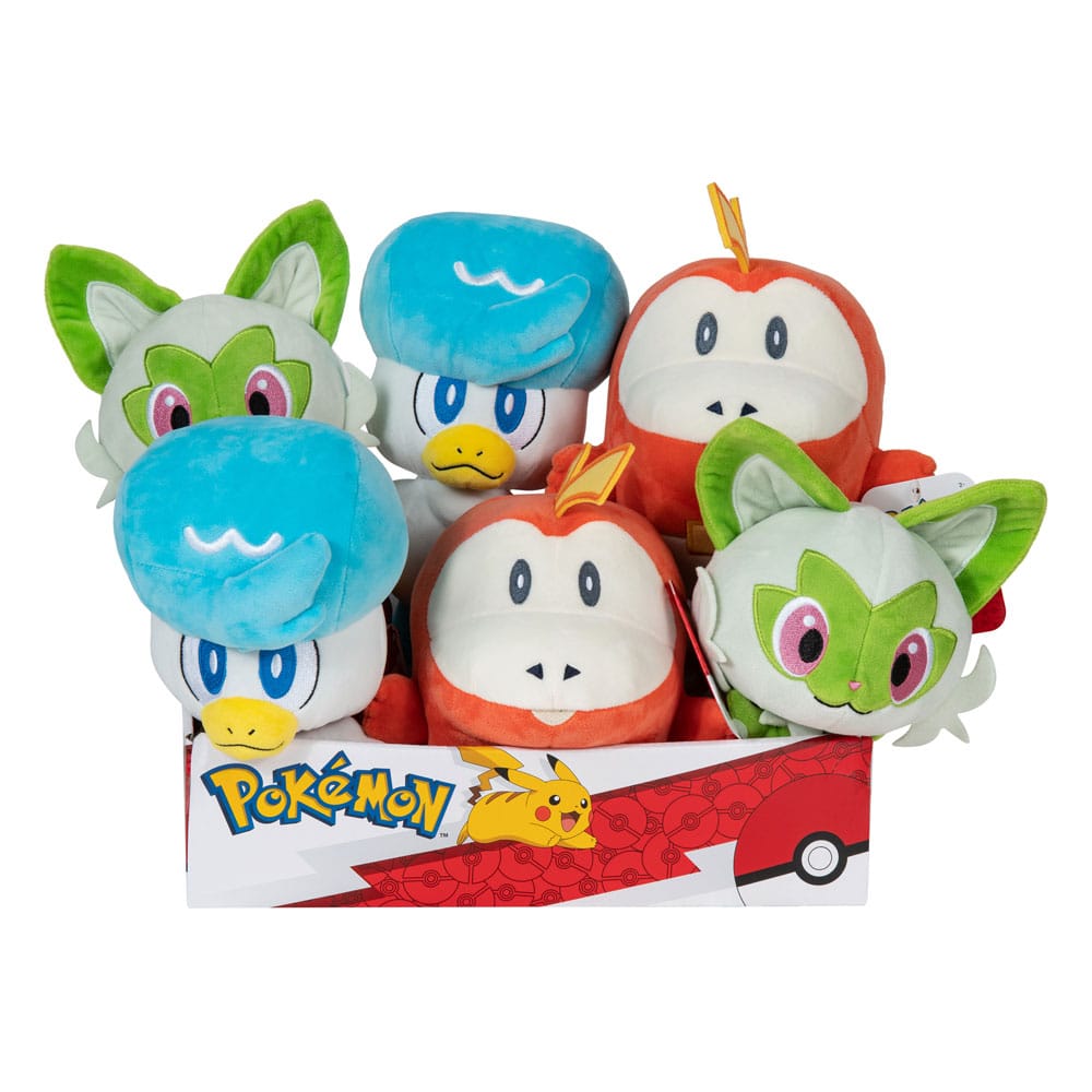 Pokémon Plush Figures Generation IX 20 cm Assortment (6) Plushes