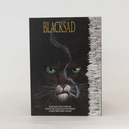 Blacksad: Blacksad on a Pile of Comics Figure