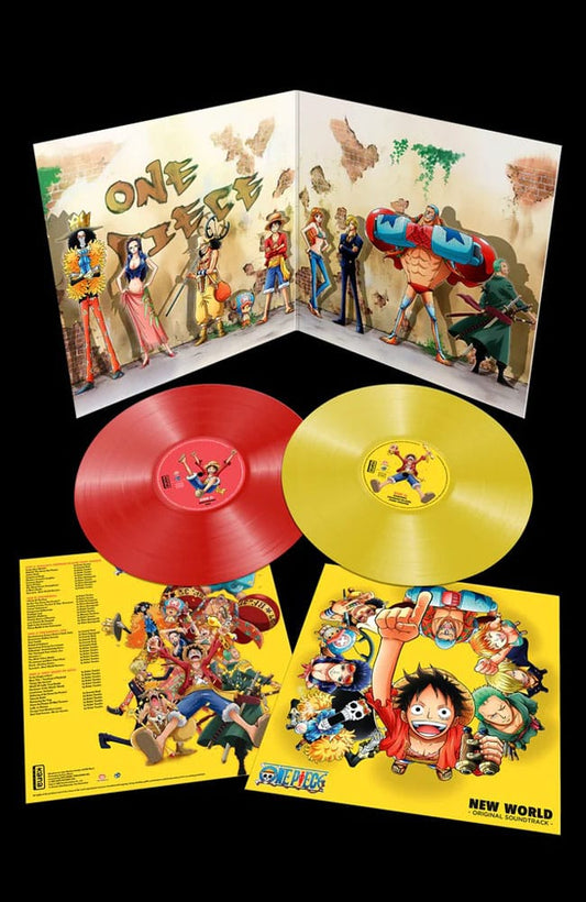 One Piece New World Original Soundtrack Vinyl 2xLP Audio (Vinyl & CD)