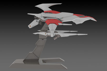 Dariusburst CS Core Plastic Kit 1/144 Legend Silver Hawk 3F-1B Space Fighter 14 cm